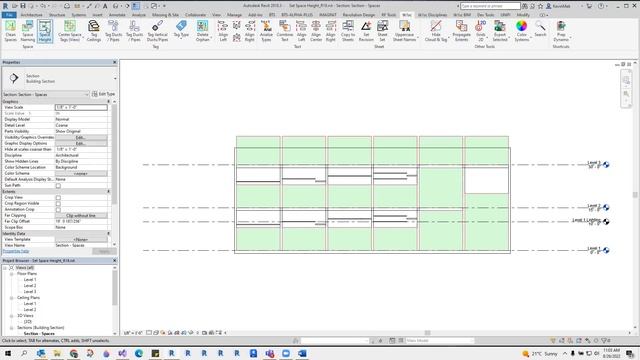WSP Revit Addin - Space Height смотреть онлайн