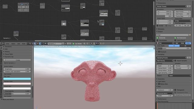 LIVENODING 1012 / Cycles Procedural Sky and Cycles Basics смотреть онлайн