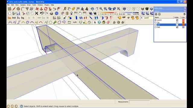 FredoScale plugin stretch tool for SketchUp смотреть онлайн