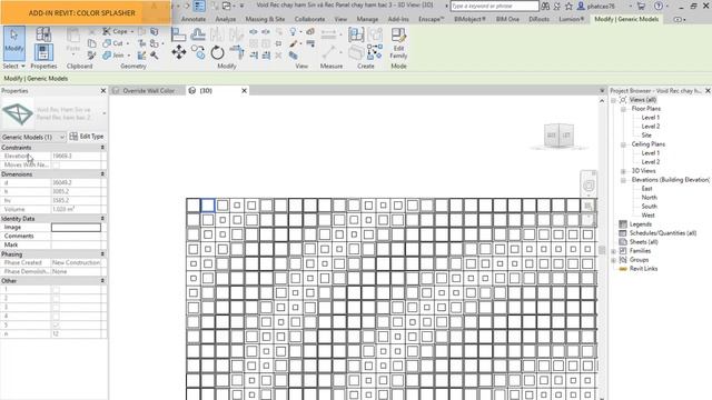 Revit Add-in: Color Splasher смотреть онлайн