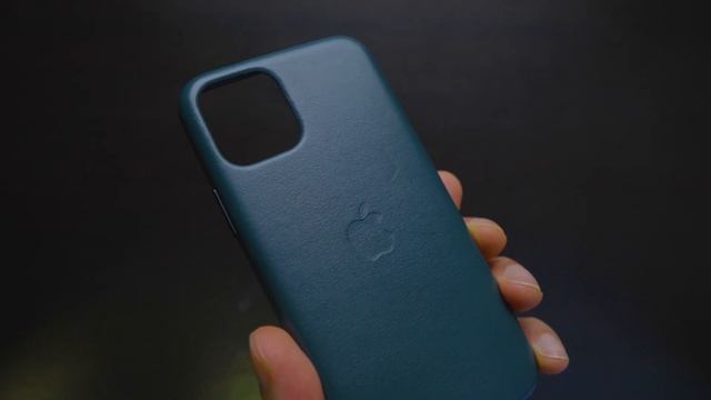 Apple Leather Case - Forest Green | iPhone 11 Pro смотреть онлайн