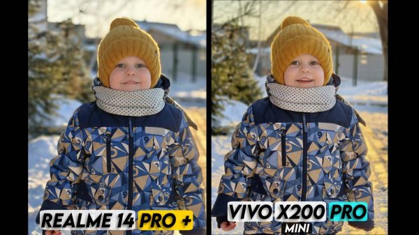Realme 14 Pro + vs Vivo X200 Pro Mini | Тест камер