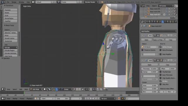 Soldier Speed Modeling in Blender смотреть онлайн