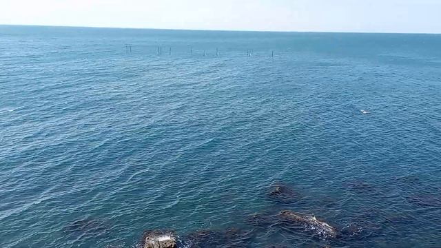 пляж Агатовый пгт Орджоникидзн, Крым смотреть онлайн