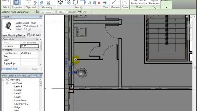 Autodesk Revit MEP Plumbing Tutorial смотреть онлайн