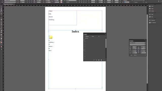 Indesign Index, ändra sortering från A-Z till A-Ö смотреть онлайн