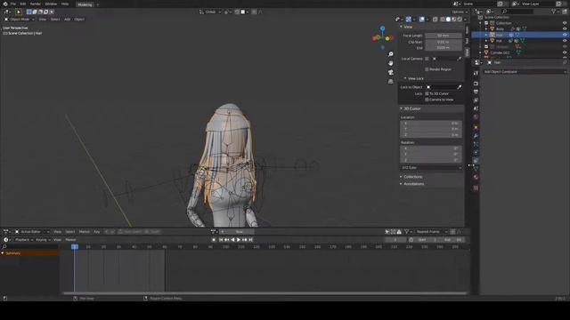 Blender Quick tip - How to parent object to bone without messing its position смотреть онлайн