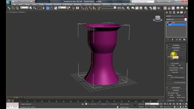 3ds Max - 2 - Lathe (greek/ελληνικο) смотреть онлайн