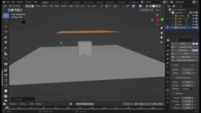 Physics Properties In Blender