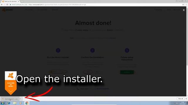 Software Installation (Avast Antivirus) смотреть онлайн