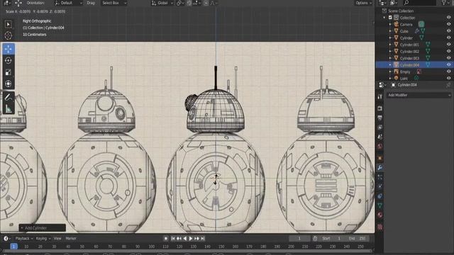 Create BB-8 Fast (Blender Tutorial) смотреть онлайн