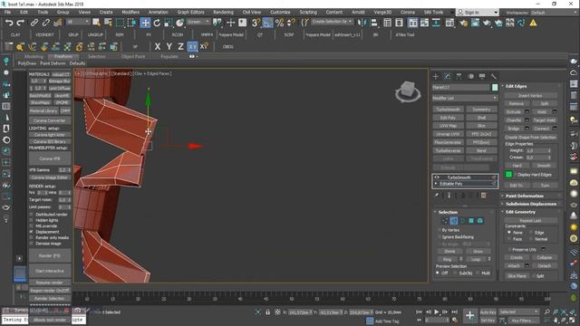Create a Shoe 3Ds max lesson 5 Создаем ботинок 3Ds max урок 5 смотреть онлайн