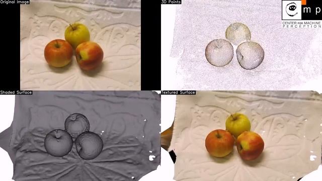 Apple 3d reconstruction VisualSFM, CMPMVS, MeshLab, Blender смотреть онлайн