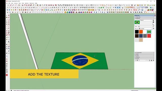 How To Make A Flag With Sketchup смотреть онлайн