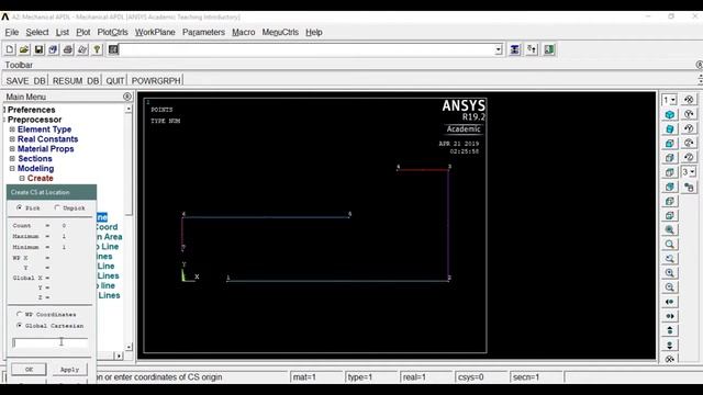 Plane Stress Analysis in ANSYS Mechanical APDL (With Elliptic Hole) смотреть онлайн