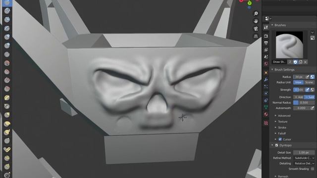Low Poly To High Poly Workflow P4 - Sculpting In Blender