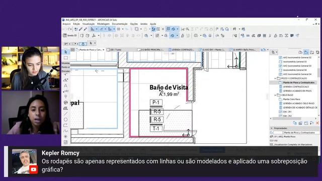 LIVE #46 - Projetos de Interiores no Archicad, com Julie Garcia смотреть онлайн