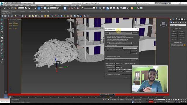 V-Ray Proxy | Import Proxy V-Ray | Reduce File Size | 3ds Max Tricks | смотреть онлайн