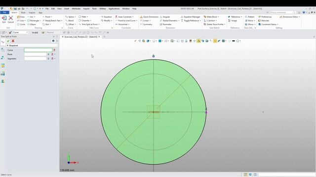 ZW3D Tutorial - Surface Modelling - Intermediate level - Exercise 9 смотреть онлайн