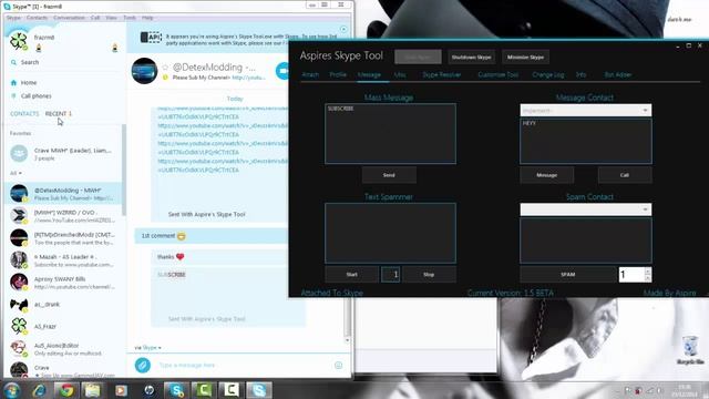 Aspire skype tool [Best Skype Tool] смотреть онлайн