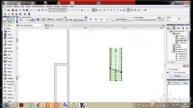 Formation Archicad Partie 01 _ سلسلة تعليم برنامج الارشيكاد الجزء الاول смотреть онлайн