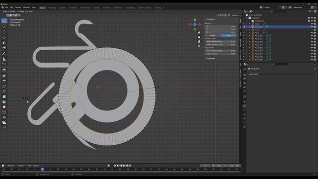 How I Made My Logo In Blender 3.6 lts смотреть онлайн