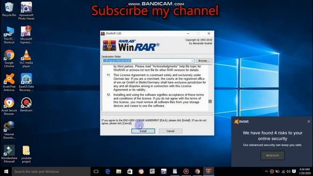 How To install Winrar 64 bit 32 bit in Windows 10.8.7 .. Any Software extract and easy installation смотреть онлайн