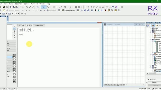 🔥💡🔥Simple Technique to make 2d Line and circle through GDL Command in Archicad💡🔥💡 смотреть онлайн