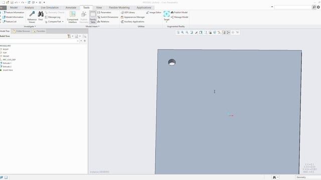 How to use family table in creo 5.0 смотреть онлайн