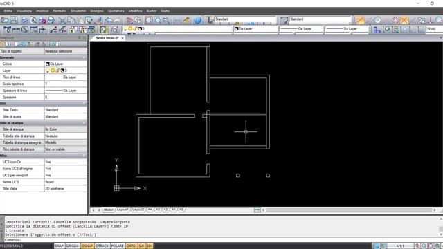 Come disegnare la pianta di un edificio con nanoCAD free смотреть онлайн