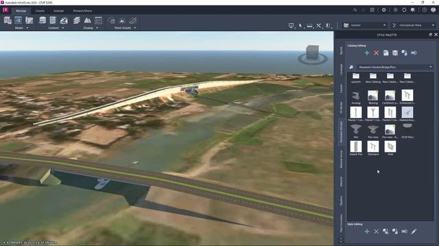 How to Revit Families in to Infraworks Bridge Model in Infraworks смотреть онлайн