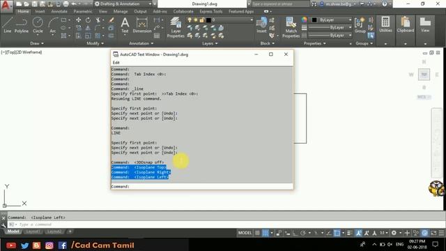 Auto CAD 2019 | Tamil Tutorial 38 | Function Keys смотреть онлайн