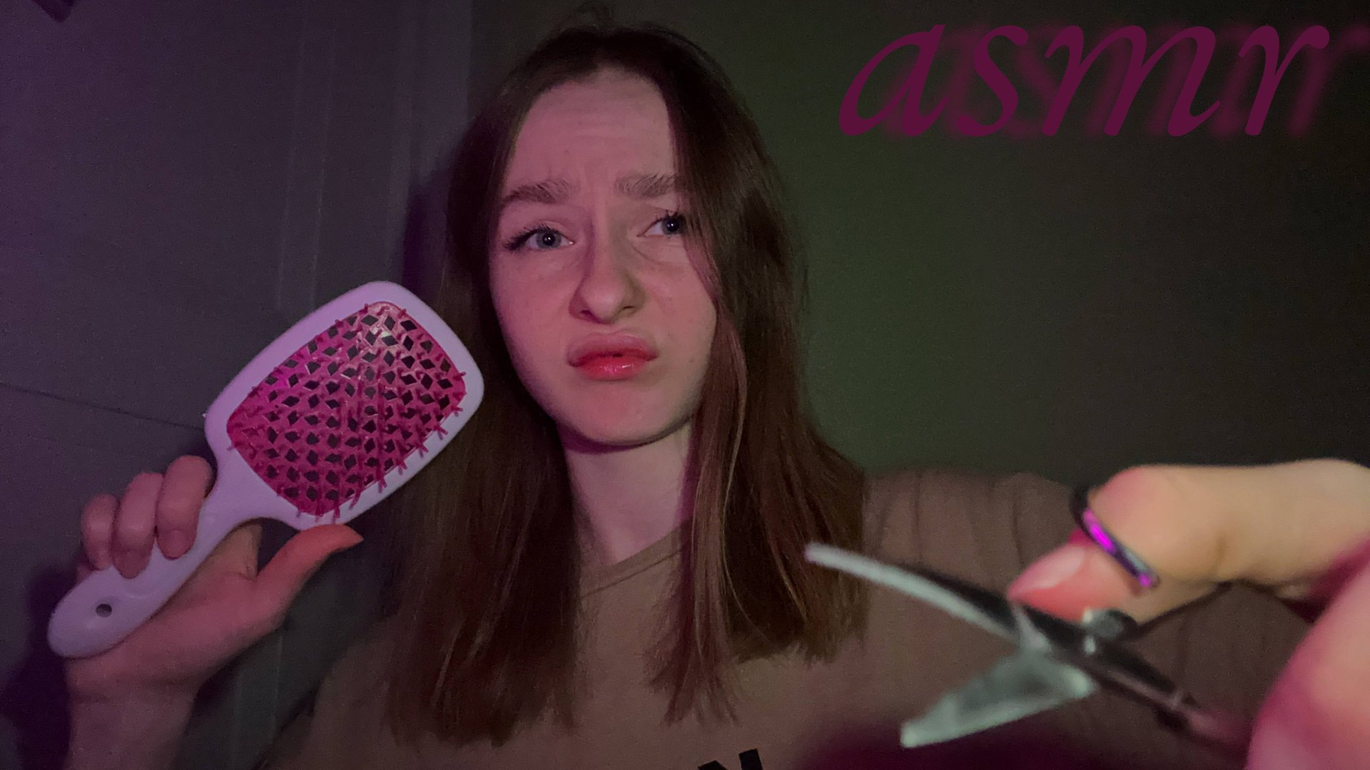 ☀︎ ASMR стрижка от плохого парикмахера ☀︎ пробую негативную роль ☀