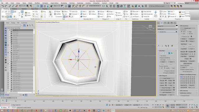 3ds max 2019 - how to select polygon faces faster смотреть онлайн