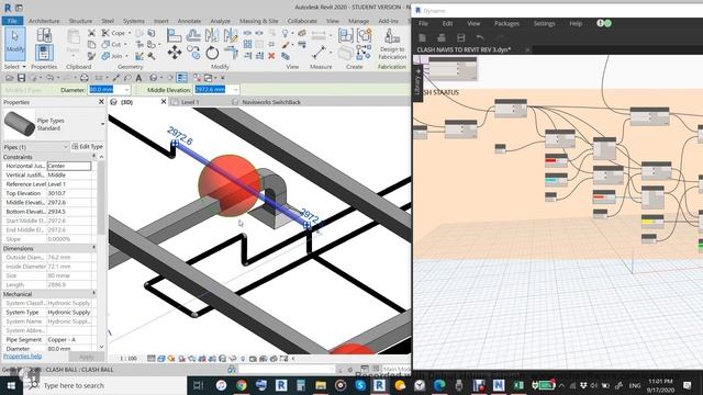 SYNC BETWEEN REVIT AND NAVISWORK FOR CLASH DETECTION USING DYNAMO смотреть онлайн