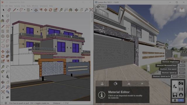 How to make changes in lumion model directly from Sketchup & 3Dmax in the mean time.. смотреть онлайн