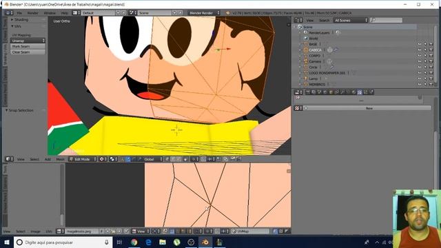 O que é a redução de poligonos no blender para papercraft? смотреть онлайн