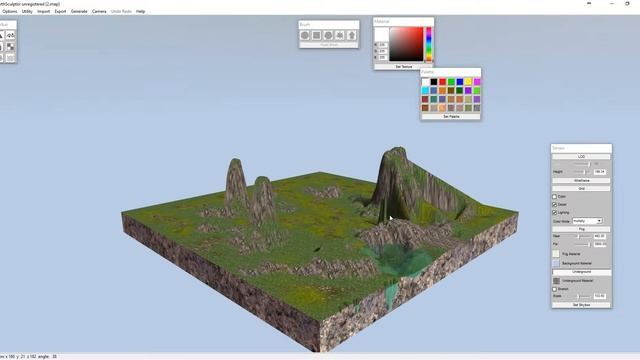 Анонс. Работа с ландшафтом в iClone 6 с EarthSculptor. Часть третья. смотреть онлайн