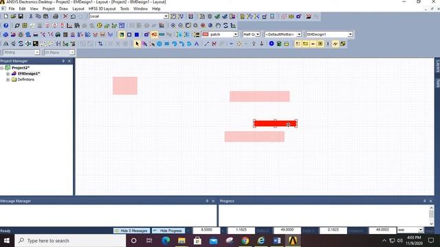 3dB power divider using ANSYS designer смотреть онлайн