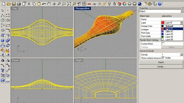 Rhinoceros Tutorials 03 Hemstitch Ajur Style Ring смотреть онлайн