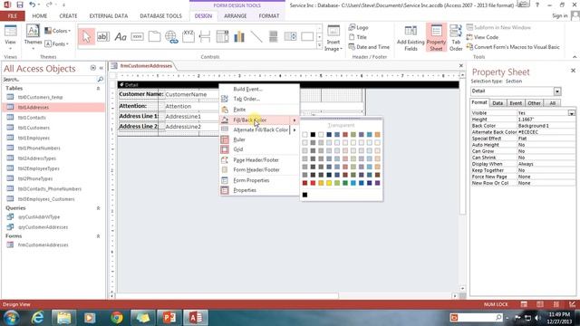 21. Modifying Our Form - Part 2 (Programming In Microsoft Access 2013) смотреть онлайн