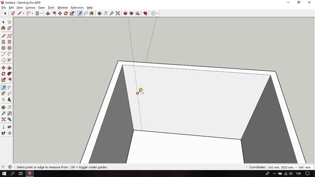 Membuat Dinding, Pintu dan Jendela Sketchup 2019 - belajar sketchup 15 смотреть онлайн