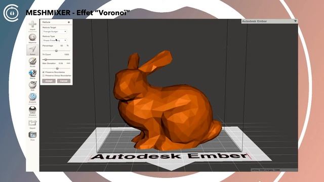 [TUTO] - Meshmixer - Créer un effet Voronoï смотреть онлайн