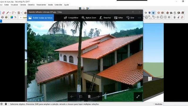 Como fazer telhado no sketchup - Instant roof pro sketchup 2017 смотреть онлайн