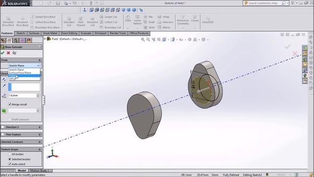 SolidWorks Tutorial Camshaft смотреть онлайн