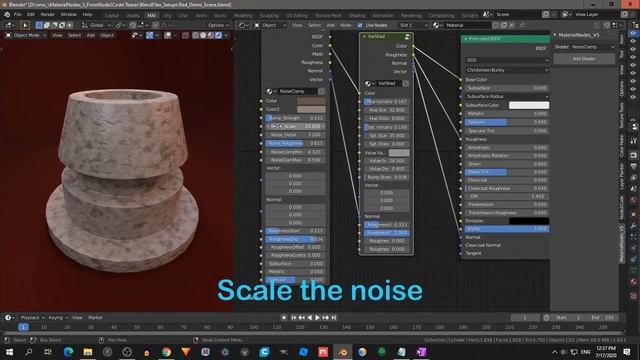 Material Nodes Addon V5 - Teaser Video смотреть онлайн