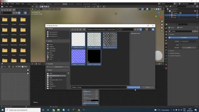 Como colocar textura rápido no blender 2.93.4 LTS смотреть онлайн