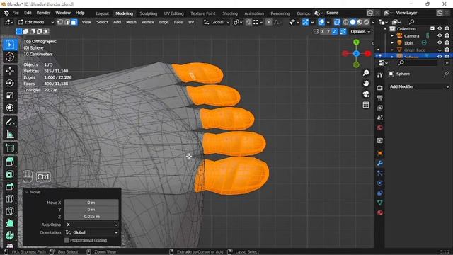 Modeling without sculpting Ep.15 : Feet Topology(BLENDER) смотреть онлайн