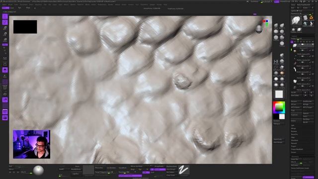 Zbrush LIVE | Daemon sketch Enhancing Details смотреть онлайн