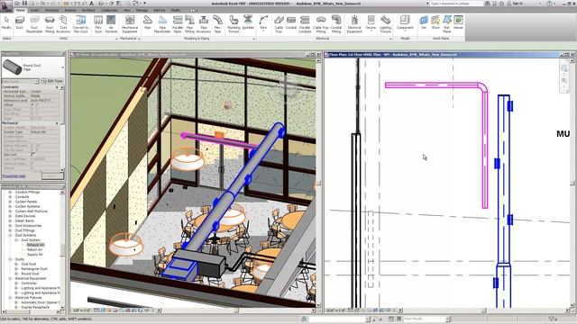 Revit MEP 2012: Graphical Overrides for Duct and Pipe Systems смотреть онлайн